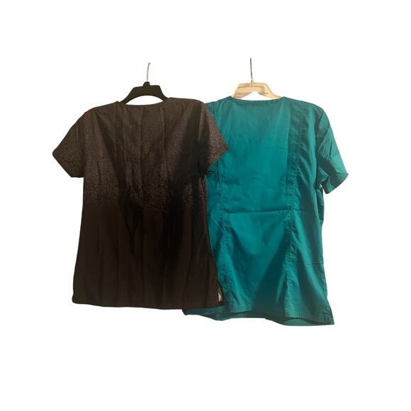 GUC Lot of 2 Cherokee/GT+ Performance Women's Scrub Tops Size Medium - Picture 2 of 9